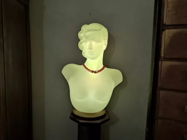 Coppia Lui/Lei Manichini Illuminati Anni '60 - immagine 4