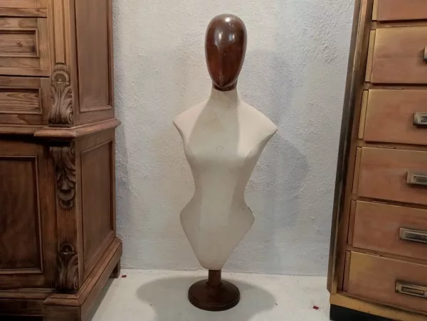 Manichino Silhouette Donna con Testa in Legno - immagine 2