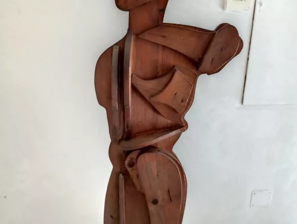 Ettore e Andromaca Sculture Paolo Pasticci Anni '80 - immagine 6