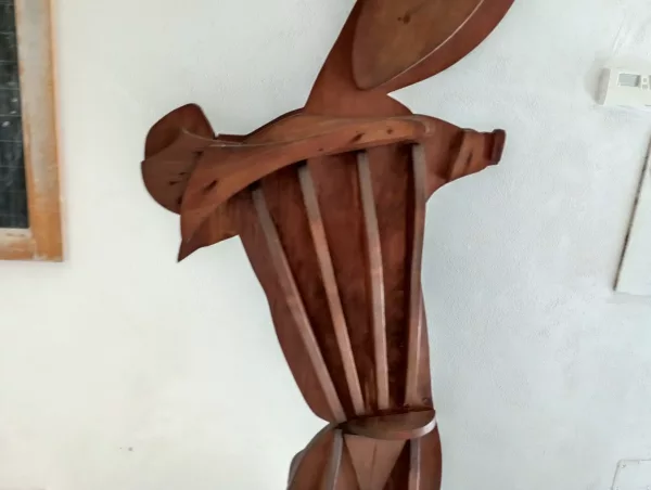 Ettore e Andromaca Sculture Paolo Pasticci Anni '80 - immagine 8