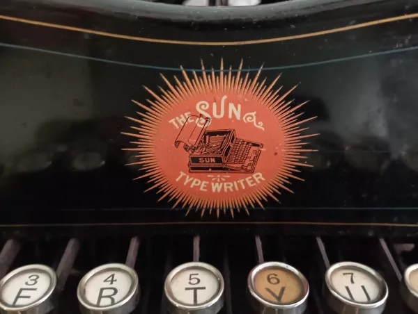 Macchina da Scrivere "The Sun" U.S.A. 1910 - immagine 4