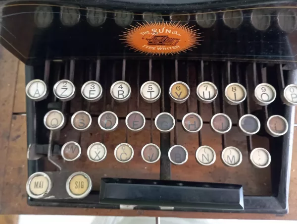 Macchina da Scrivere "The Sun" U.S.A. 1910 - immagine 3