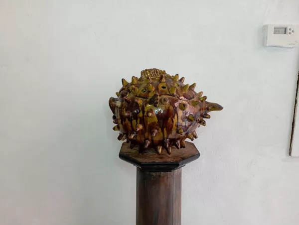 Zuppiera Pesce Palla in Ceramica - immagine 2