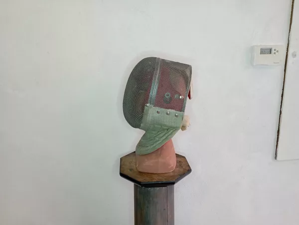 Maschera Scherma Anni '60 - immagine 3