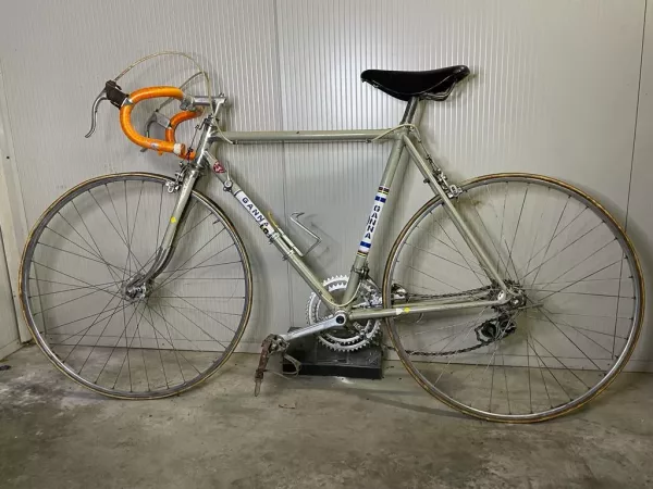 Bici Ganna da Corsa Fiamme Gialle Anni '80 - immagine 2