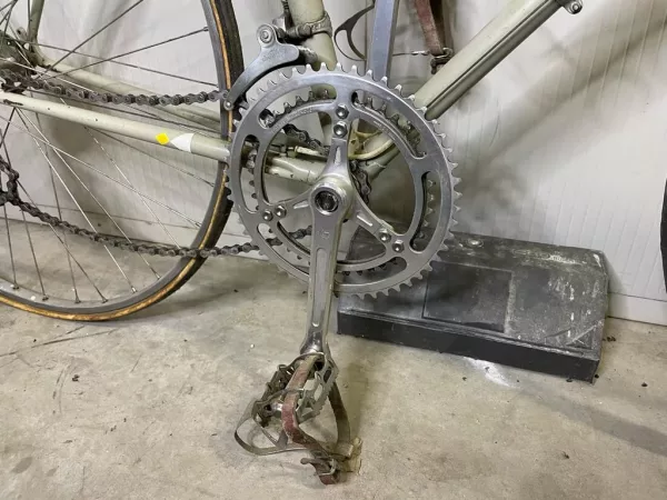 Bici Ganna da Corsa Fiamme Gialle Anni '80 - immagine 4