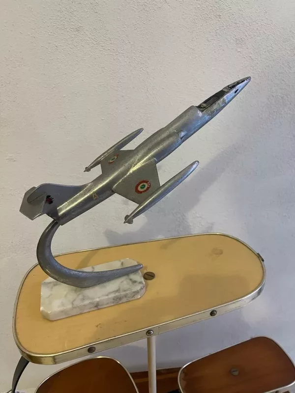 Modellino F.104 Marmo & Alluminio - immagine 3