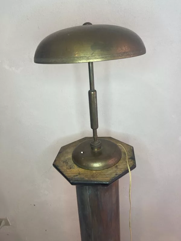 Lampada in Ottone Ministeriale Anni '40 - immagine 3
