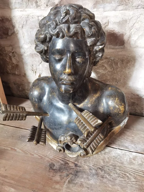 Scultura S.Sebastiano Ligneo del '600 - immagine 5
