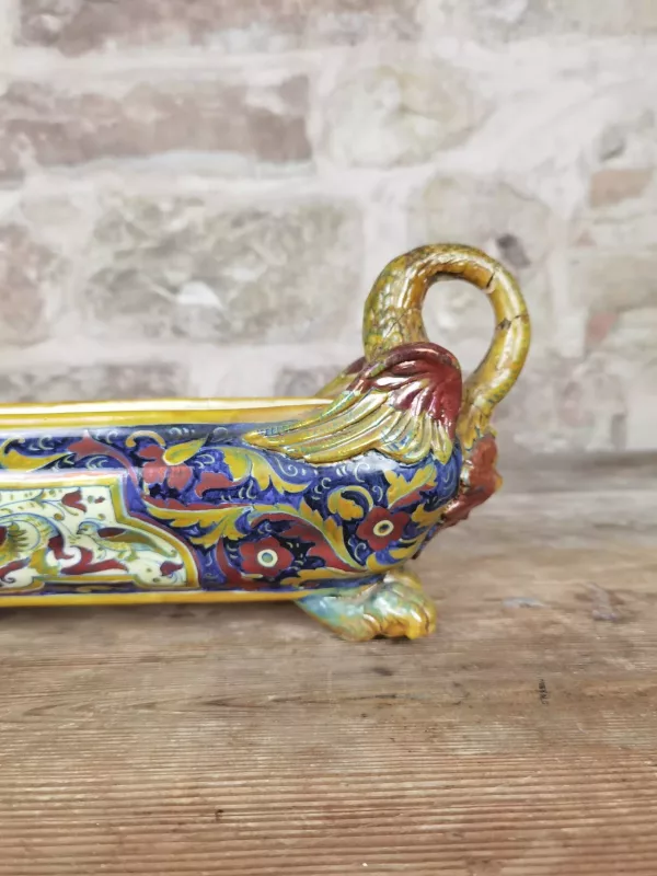 Giardiniera in Ceramica A.Santarelli Anni '20 - immagine 8