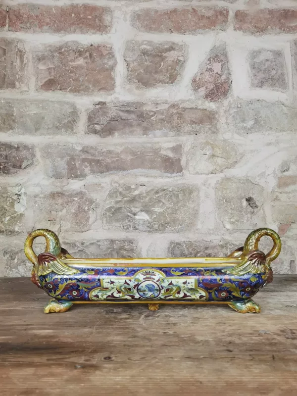 Giardiniera in Ceramica A.Santarelli Anni '20 - immagine 2