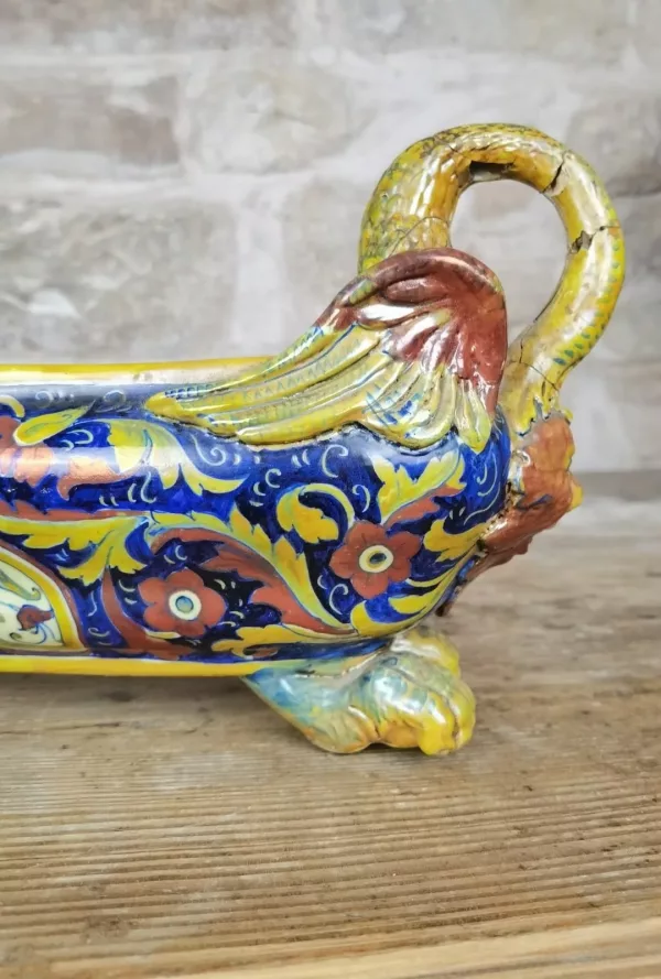 Giardiniera in Ceramica A.Santarelli Anni '20 - immagine 4