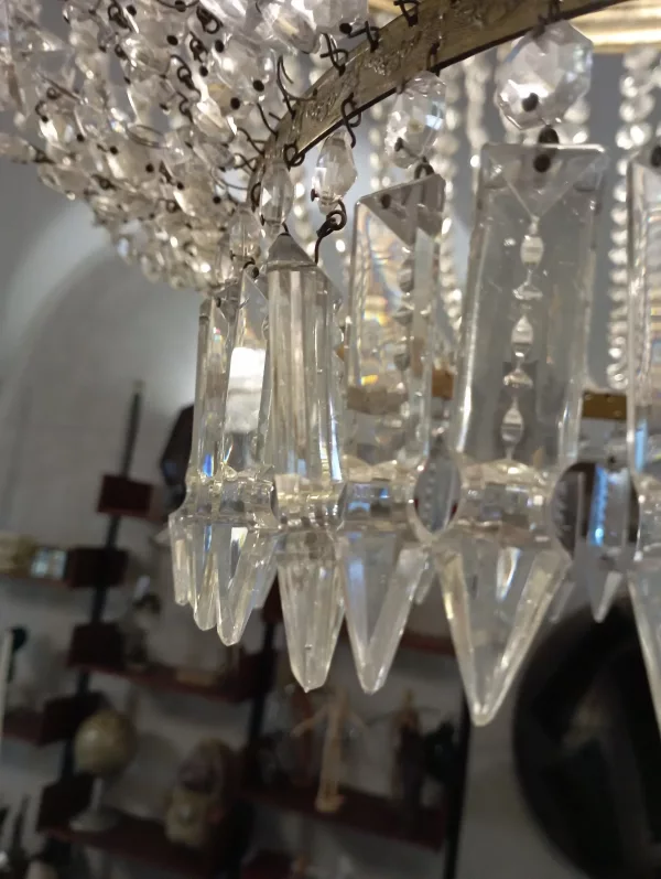 Lampadario a Gocce di Cristallo Veneziano - immagine 7