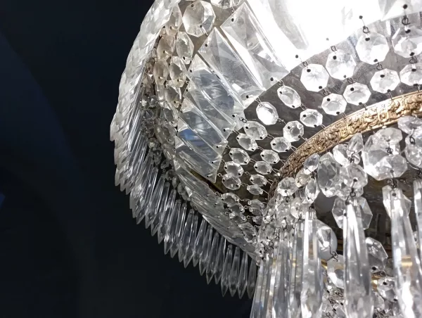 Lampadario Deco' 6 Luci Anni '30 - immagine 7