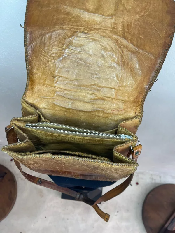 Borsa a Tracolla in Coccodrillo - immagine 5