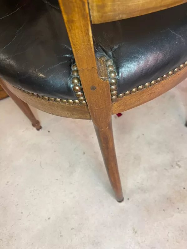 Sedie Inglesi in Rovere & Pelle 1930 - immagine 6