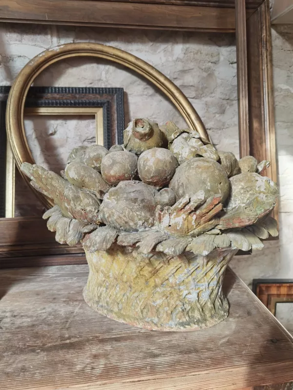 Coppia Trionfi di Frutta 1700 - immagine 3