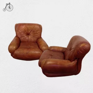 Coppia Poltrone "Bubble" Mobil Girgi Anni '70