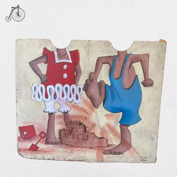 Pannello da Spiaggia per Foto 1940