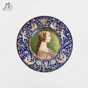 Piatto Capirota in Ceramica Anni '40