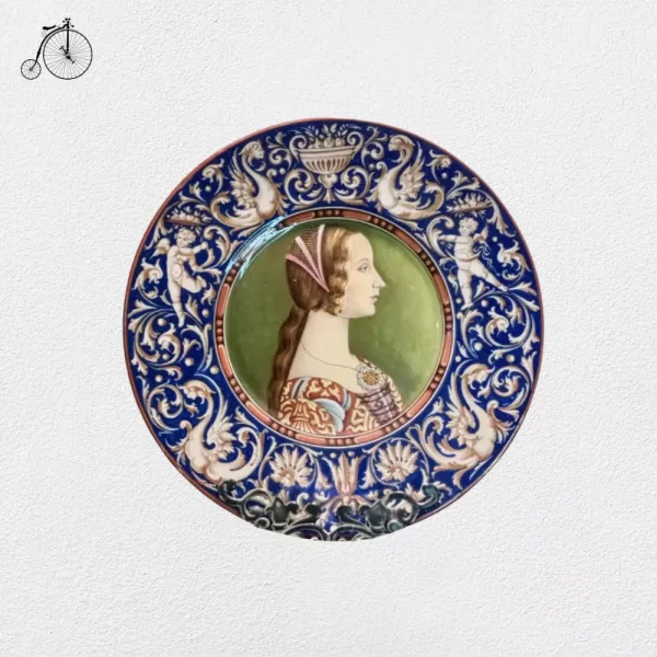 Piatto Capirota in Ceramica Anni '40