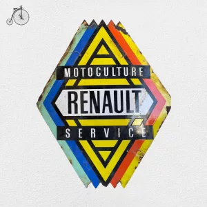 Targa Iconica Renault 1950