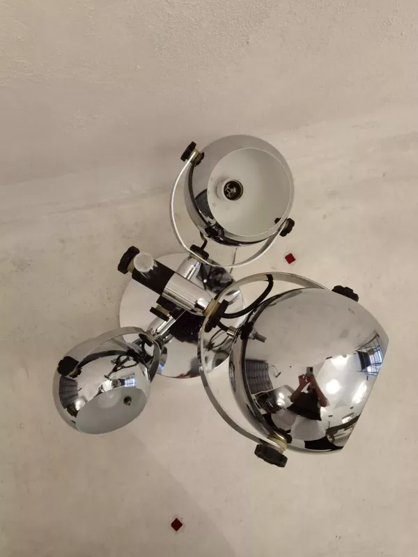 Lampadario a Faretti Cromati - immagine 5