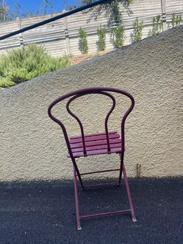 Set 6 Sedie da Giardino Anni '40 - immagine 7