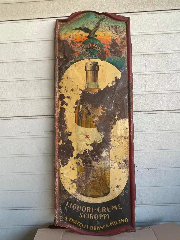 Targa Fernet Branca 1910 - immagine 2