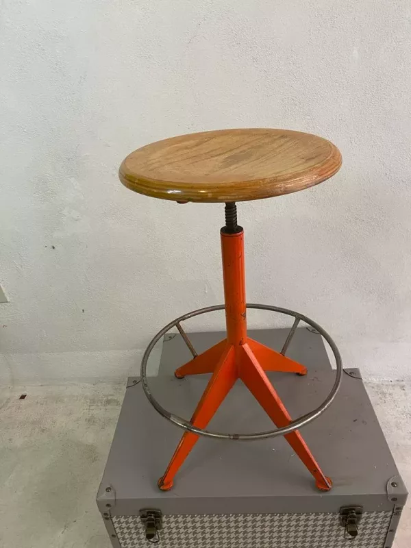 Sgabello Industrial "Mautren" 1960 - immagine 3