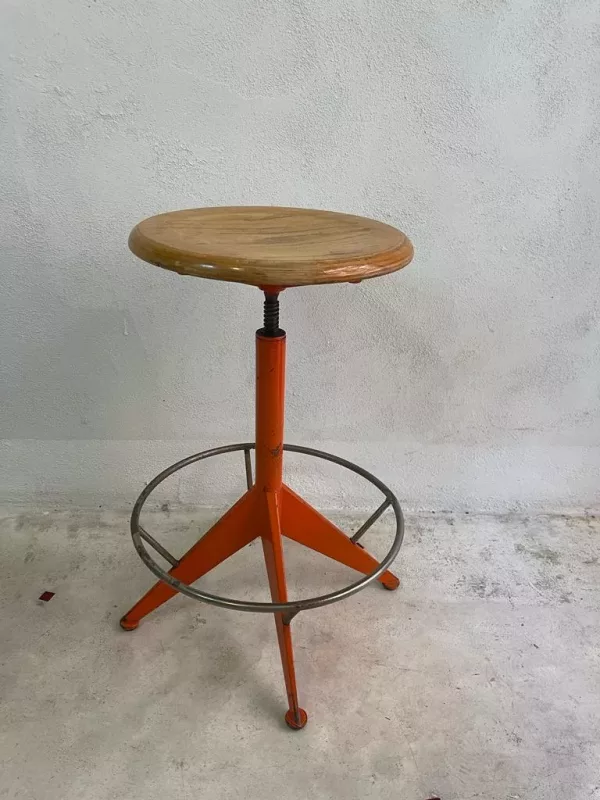 Sgabello Industrial "Mautren" 1960 - immagine 2
