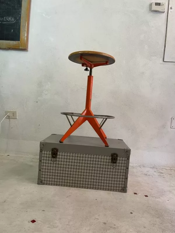 Sgabello Industrial "Mautren" 1960 - immagine 4