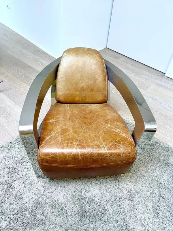 Coppia Poltrone Avio Design Anni '40 - immagine 3