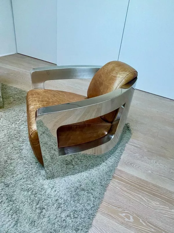 Coppia Poltrone Avio Design Anni '40 - immagine 4