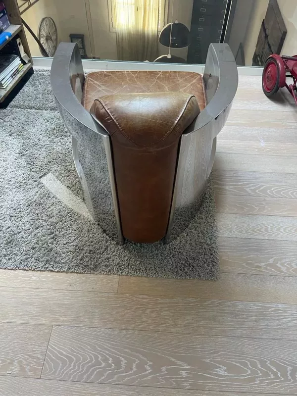 Coppia Poltrone Avio Design Anni '40 - immagine 6
