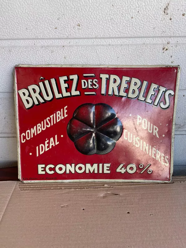 Targa "Brulez des Treblets" Francia 1950 - immagine 2