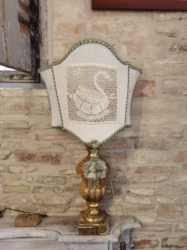 Antico Paralume a Cigno '600 - immagine 2