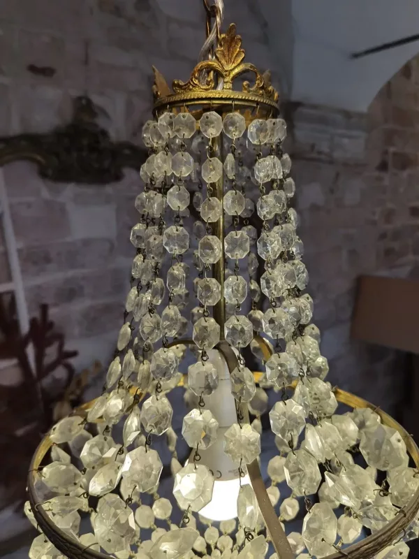 Tris Lampadari a Goccia Primi '900 - immagine 5