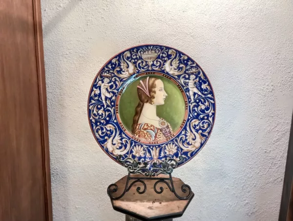 Piatto Capirota in Ceramica Anni '40 - immagine 2