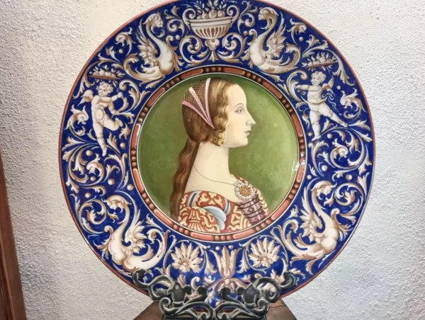 Piatto Capirota in Ceramica Anni '40 - immagine 3