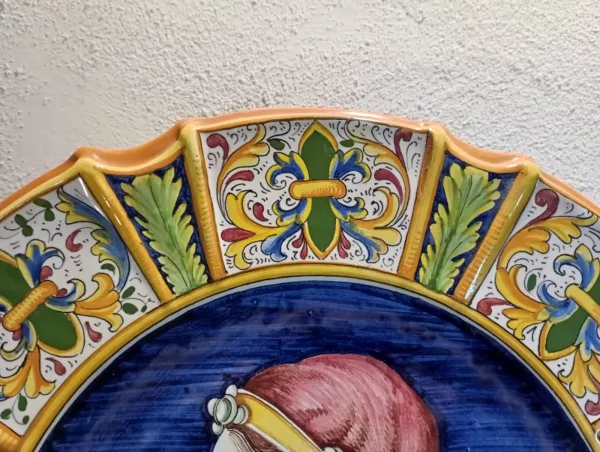 Piatto "La Vincenzina" in Ceramica Anni '40 - immagine 4