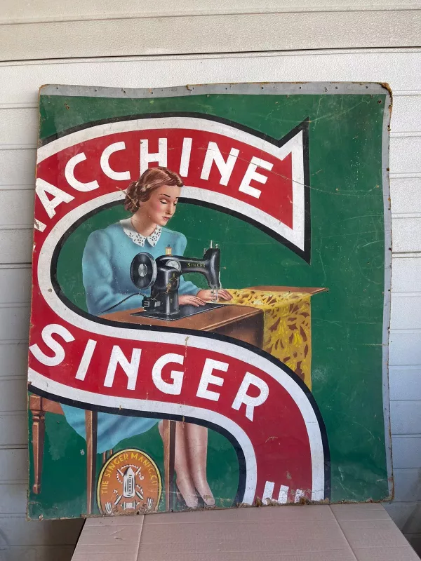 Targa Macchine Singer - immagine 2
