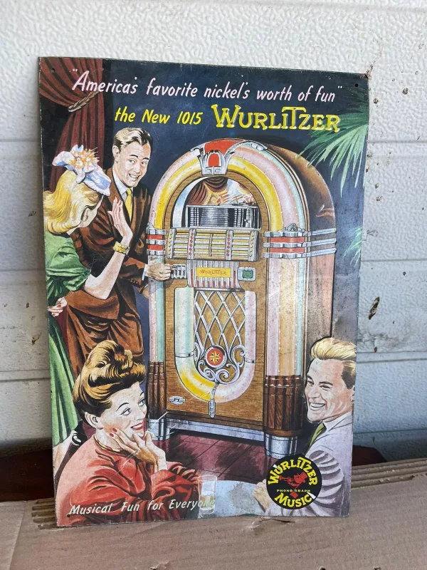 Targa Wurlitzer Juke Box 1980 - immagine 2