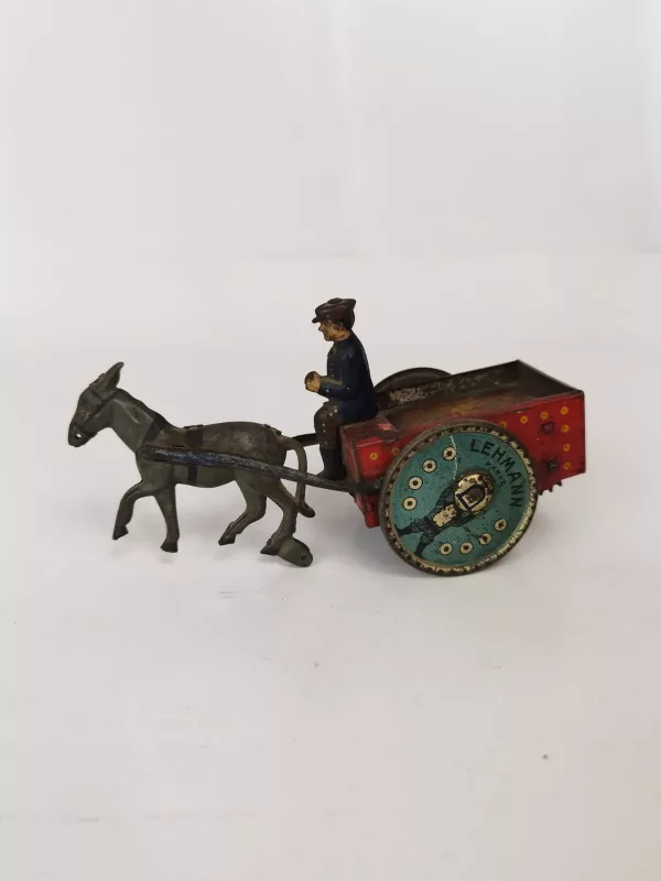 Carretto con Asinello Lehmann Fine '800 - immagine 2