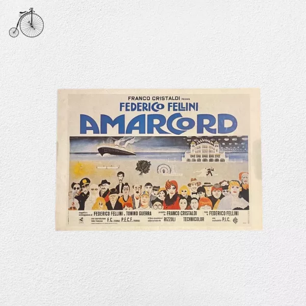 Locandina Originale Film "Amarcord" 1973 - immagine 2