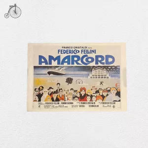 Locandina Originale Film "Amarcord" 1973