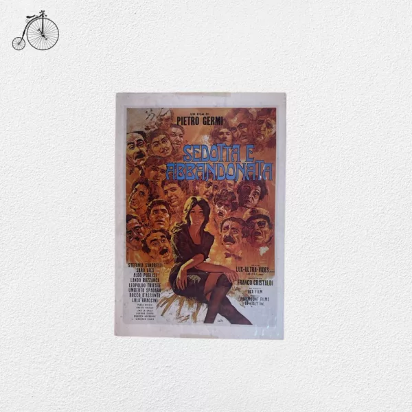 Locandina Film "Sedotta e Abbandonata" Anni '60