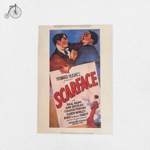 Locandina Film "Scarface" 1932