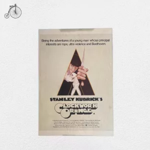 Locandina Inglese Originale "Arancia Meccanica" 1971