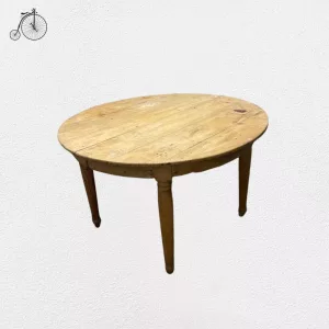 Tavolo Rotondo Abete Metà '800
